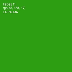 #2D9E11 - La Palma Color Image